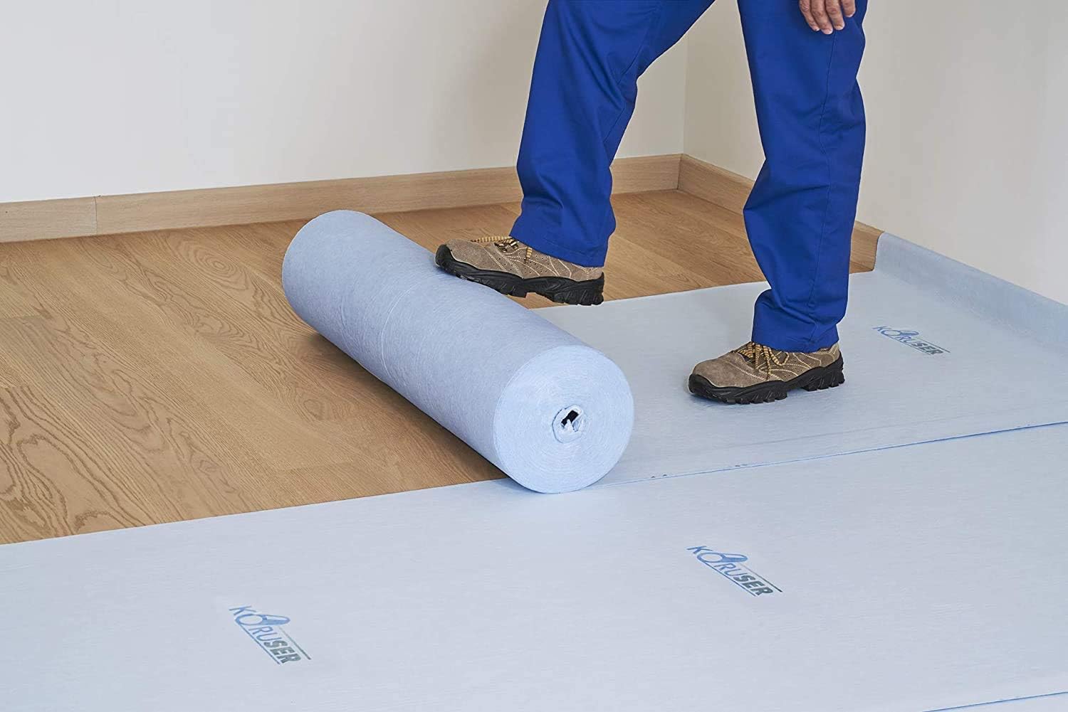 Temporary Floor Protection 36’’ x 100’ – Anti Slip, Easily Applied Save Your Time – 100% Paint Proof – Reusable Material,Coverage of 300 sqft!