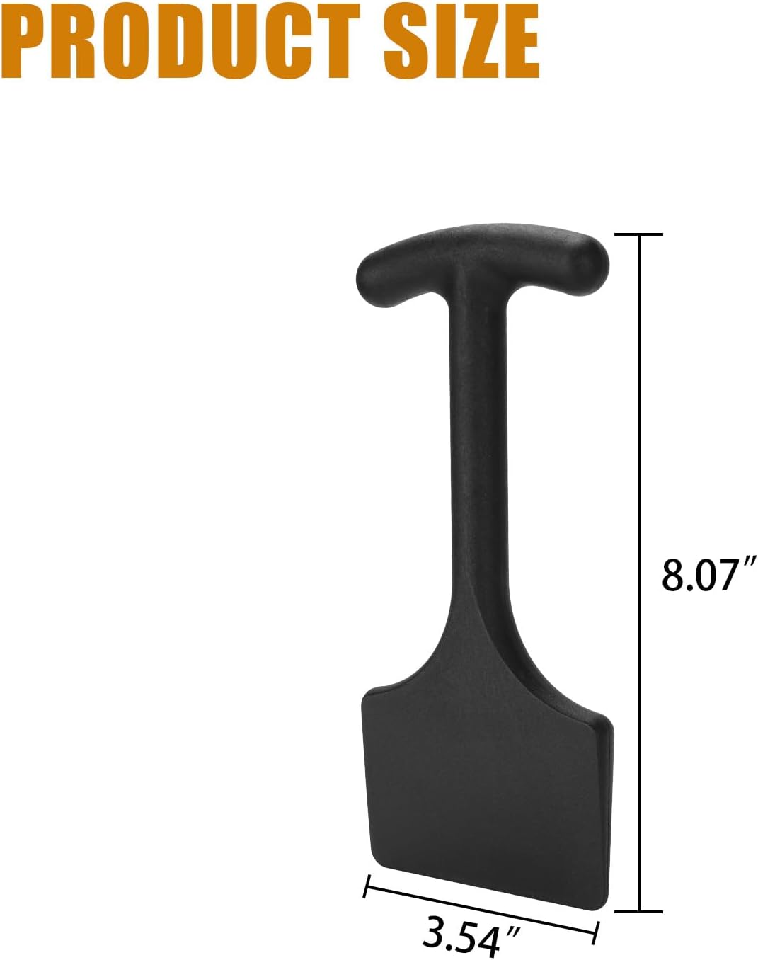 Carpet Wedge Tool Black Plastic Bolster Chisel Floor Welding