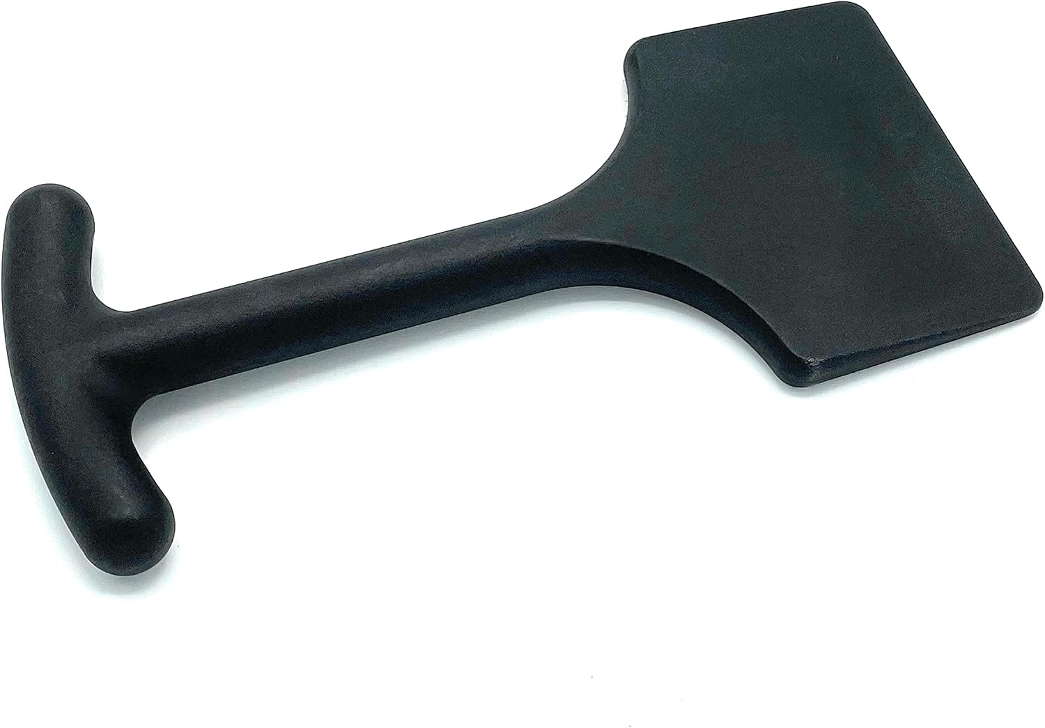 CCA Black plastic carpet tucking bolster chisel tool. Wide 90mm smooth head used for carpet laying and fitting | Ergonomic curved handle for comfort; ideal for delicate surfaces, floor coverings, edge smoothing and easy tucking.
